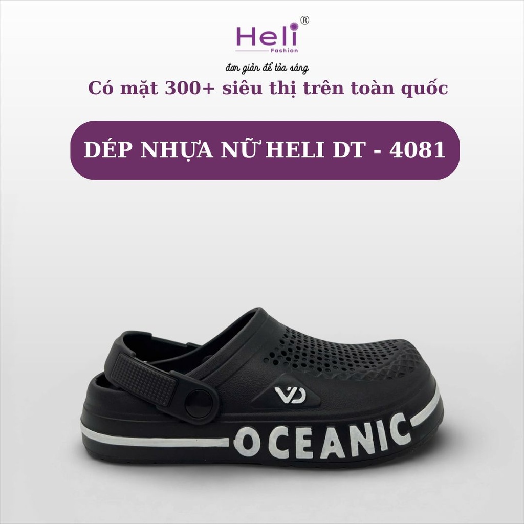 DÉP NHỰA NỮ HELI DT - 4081
