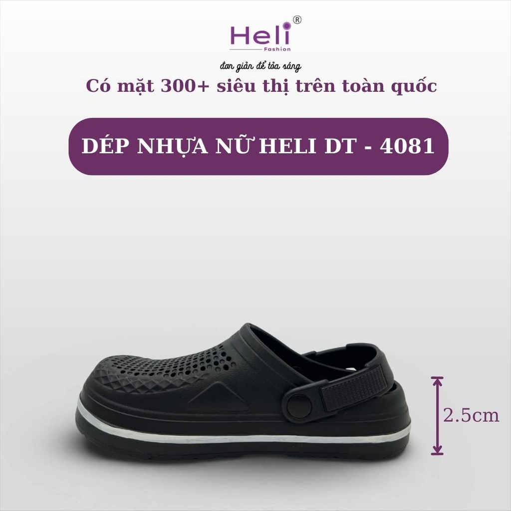 DÉP NHỰA NỮ HELI DT - 4081