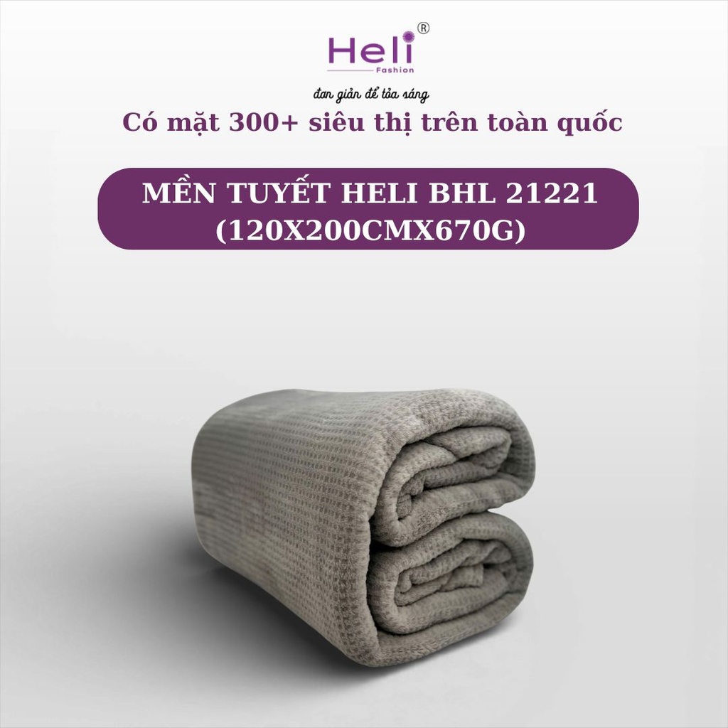 MỀN TUYẾT HELI BHL 21221 (120X200CMX670G)