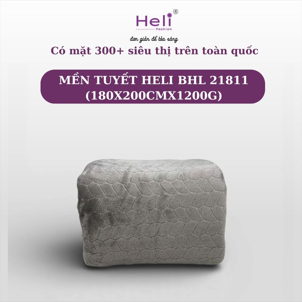 MỀN TUYẾT HELI BHL 21811 (180X200CMX1200G)