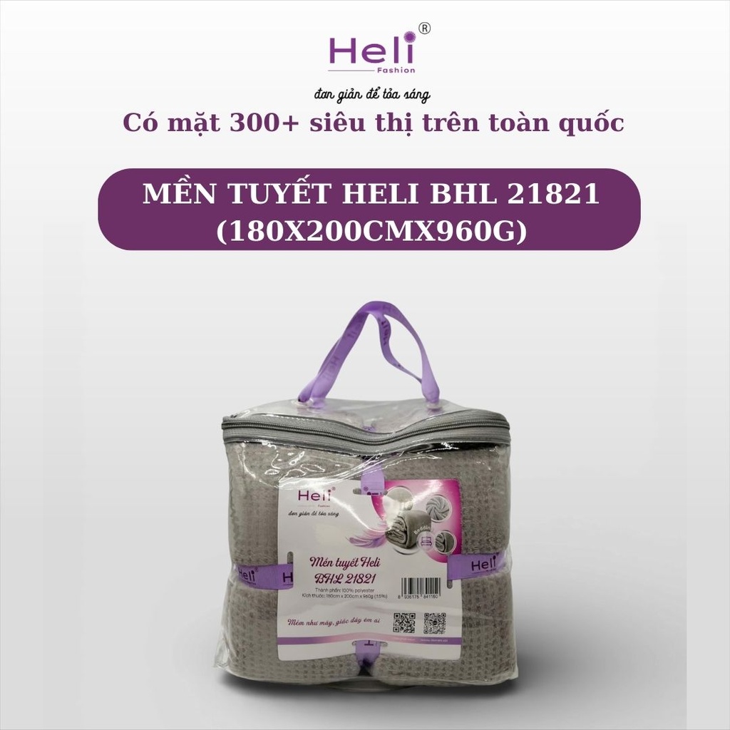 MỀN TUYẾT HELI BHL 21821 (180X200CMX960G)