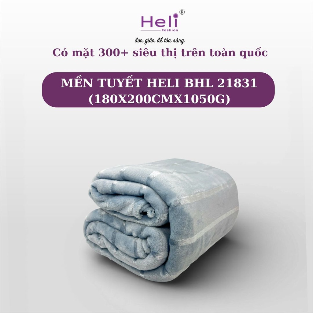 MỀN TUYẾT HELI BHL 21831 (180X200CMX1050G)