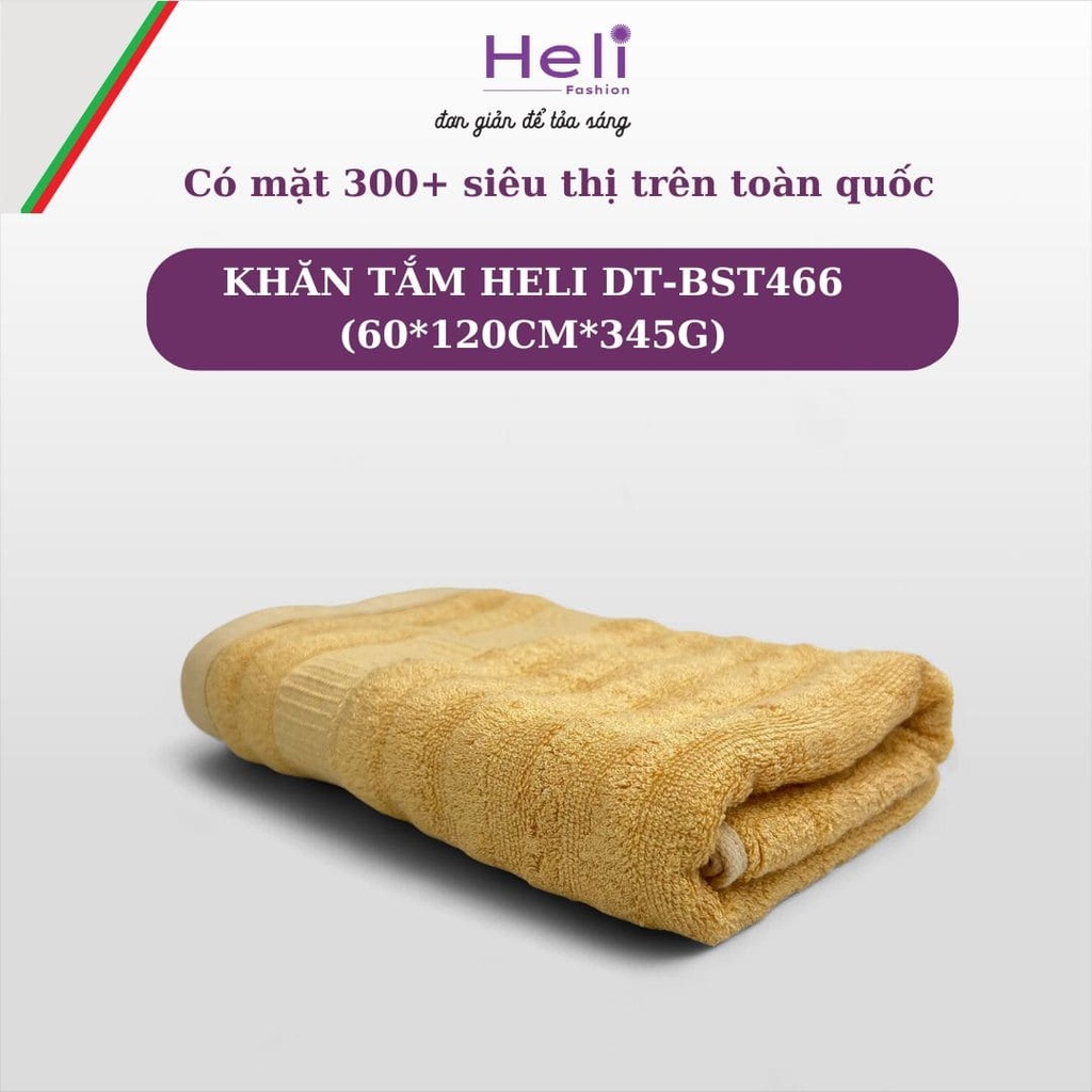 KHĂN TẮM  HELI DT-BST466 (60*120CM*345G)