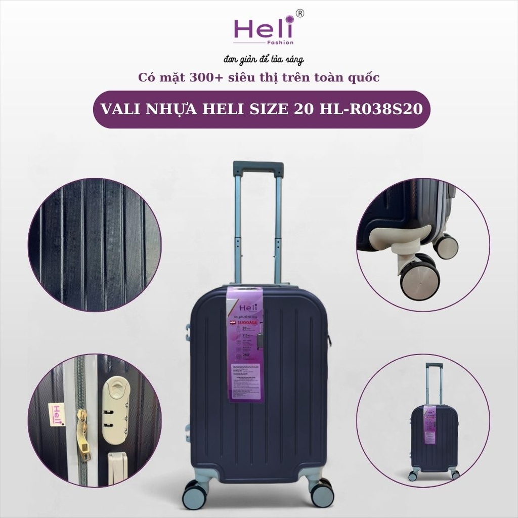 VALI NHỰA HELI SIZE 20 HL-R038S20