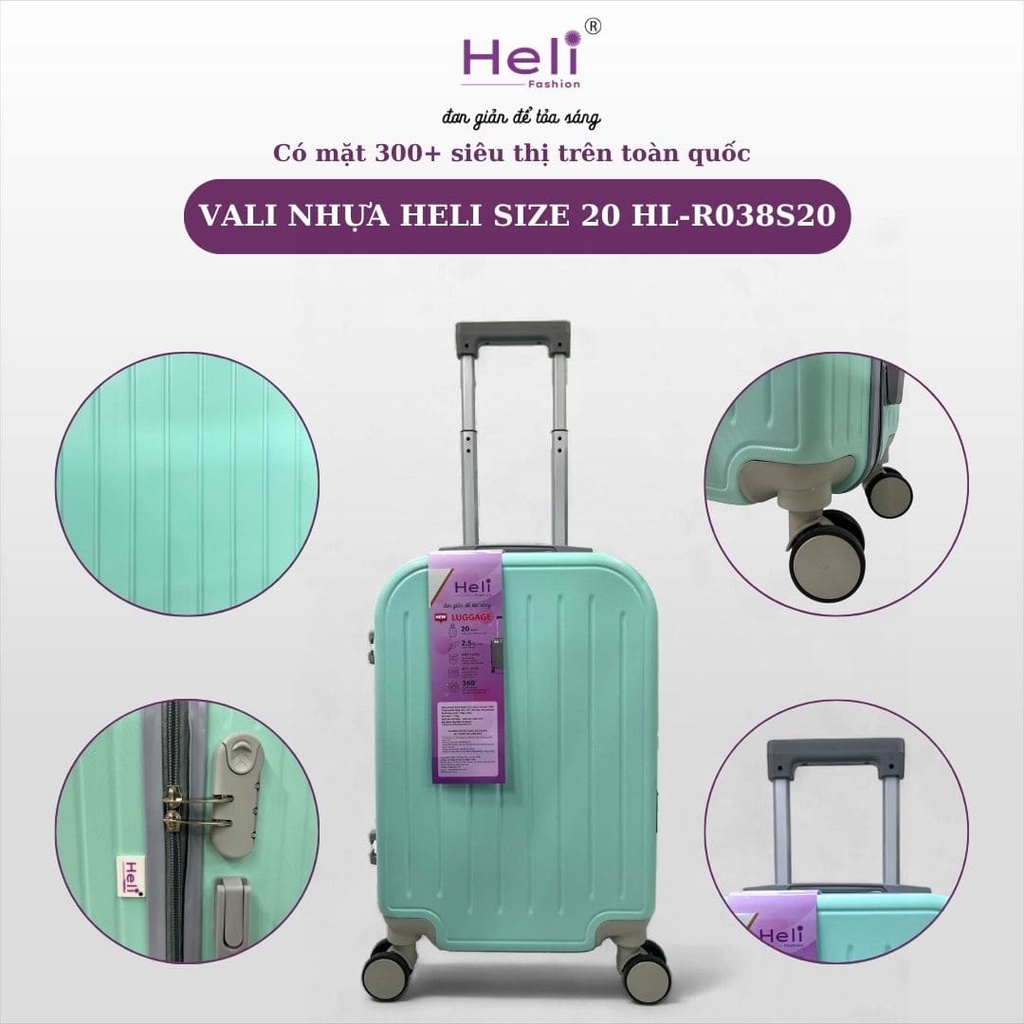 VALI NHỰA HELI SIZE 20 HL-R038S20