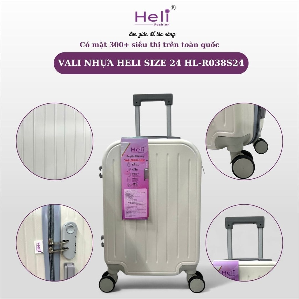 VALI NHỰA HELI SIZE 24 HL-R038S24