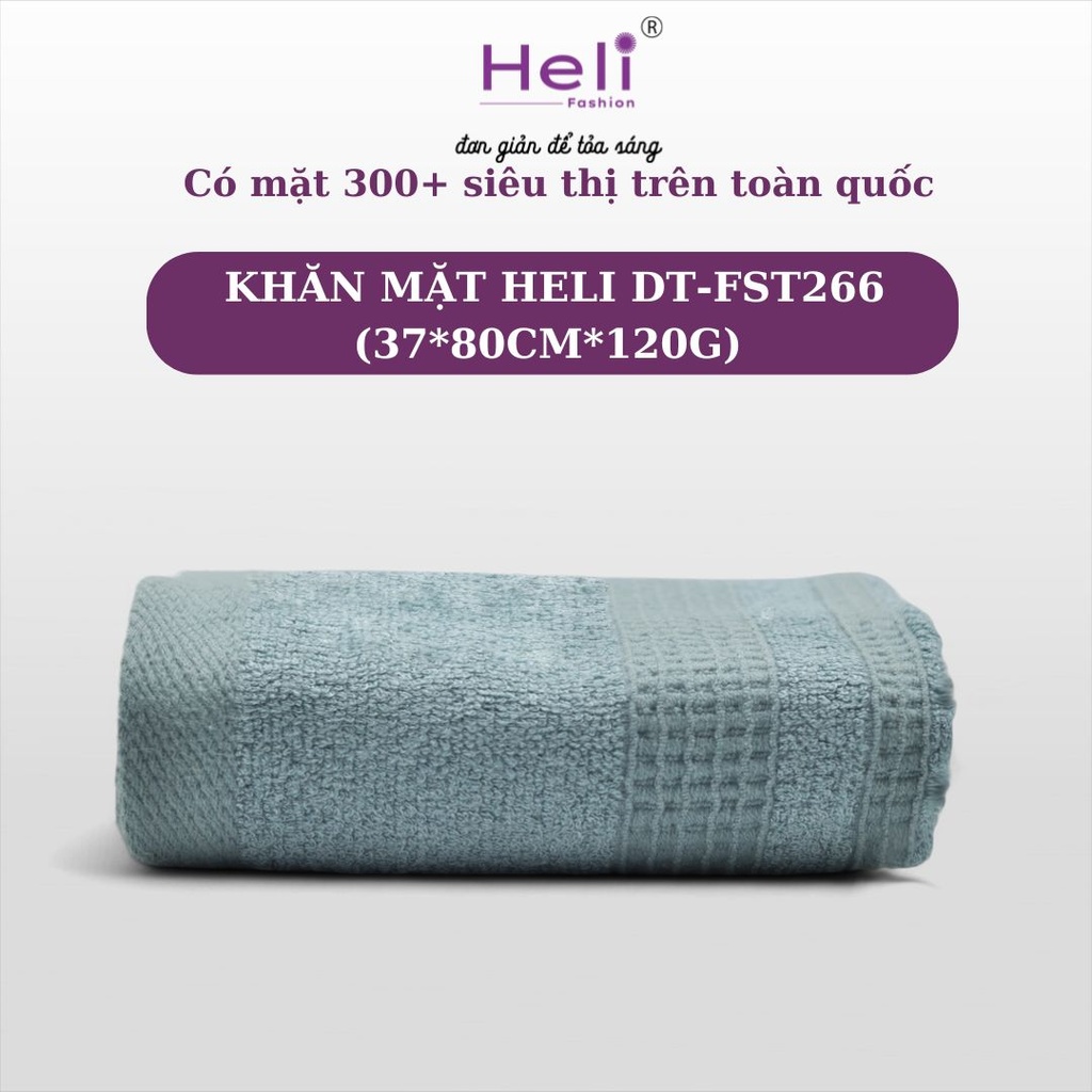  KHĂN MẶT HELI DT-FST266 (37*80CM*120G)