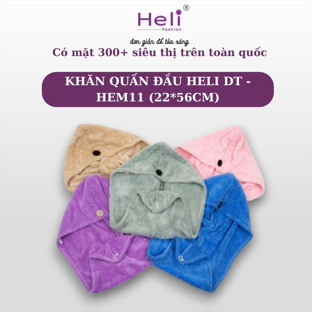  KHĂN QUẤN ĐẦU HELI DT - HEM11 (22*56CM)