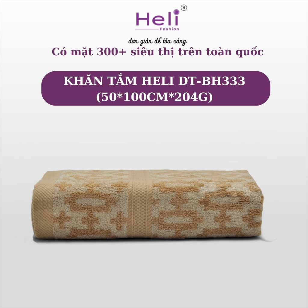 KHĂN TẮM HELI DT-BH333 (50*100CM*204G)