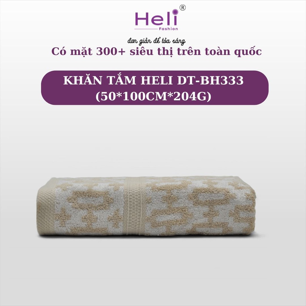 KHĂN TẮM HELI DT-BH333 (50*100CM*204G)
