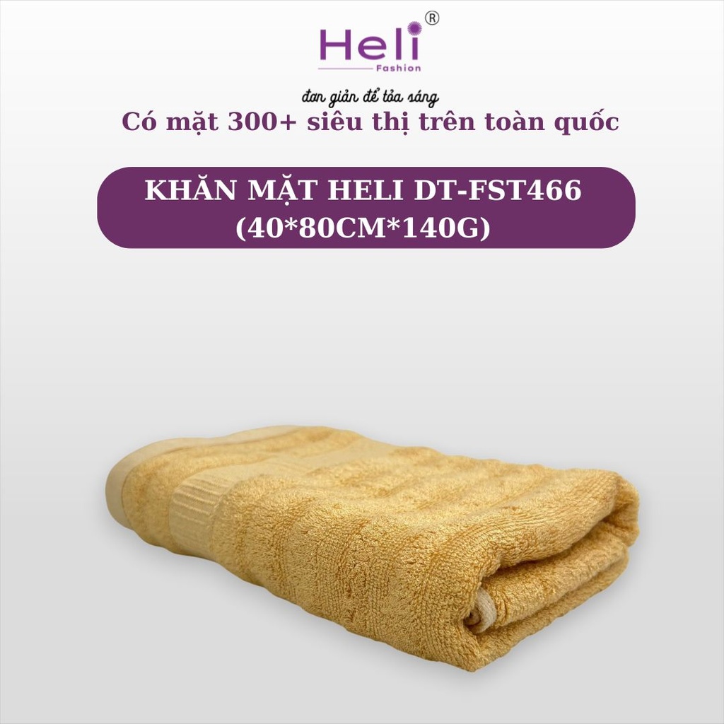  KHĂN MẶT HELI DT-FST466 (40*80CM*140G)