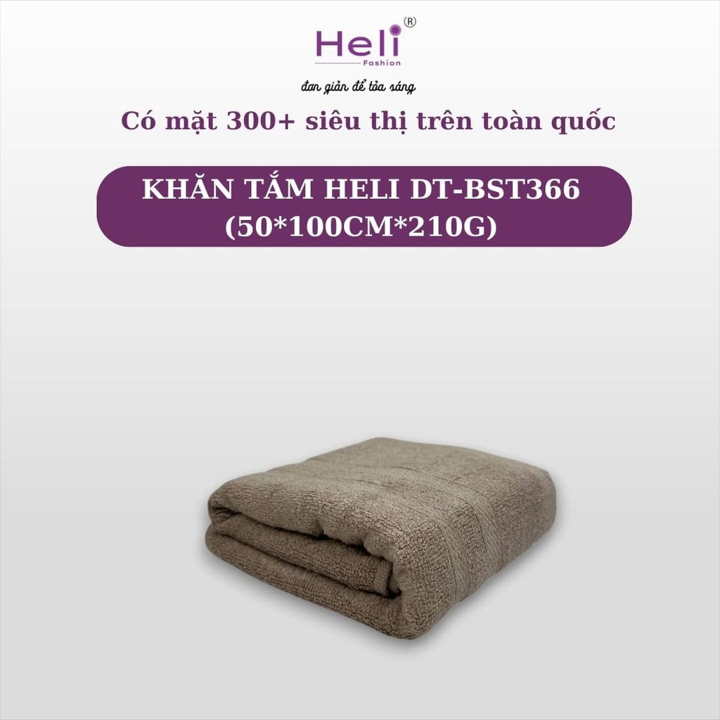 KHĂN TẮM HELI DT-BST366 (50*100CM*210G) 