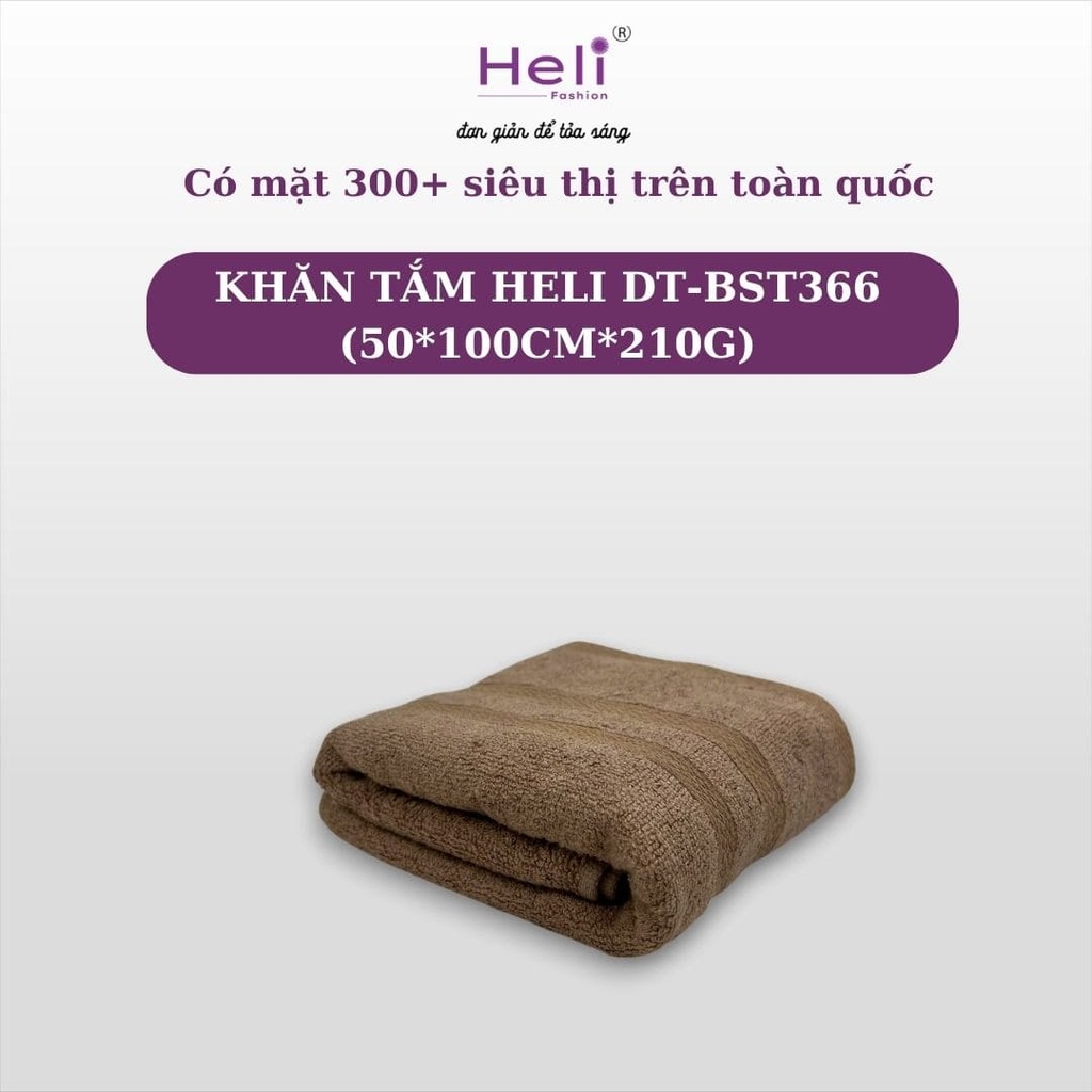 KHĂN TẮM HELI DT-BST366 (50*100CM*210G) 