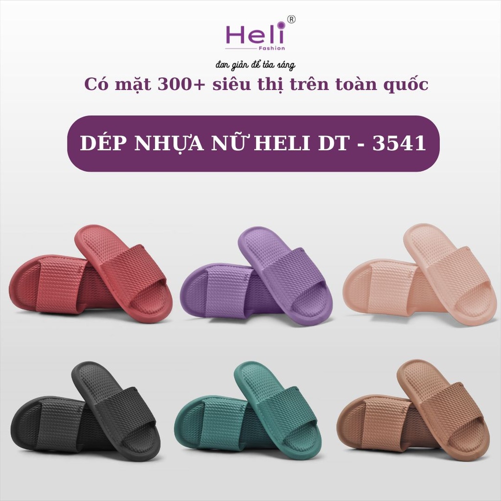 DÉP NHỰA NỮ HELI DT - 3541 
