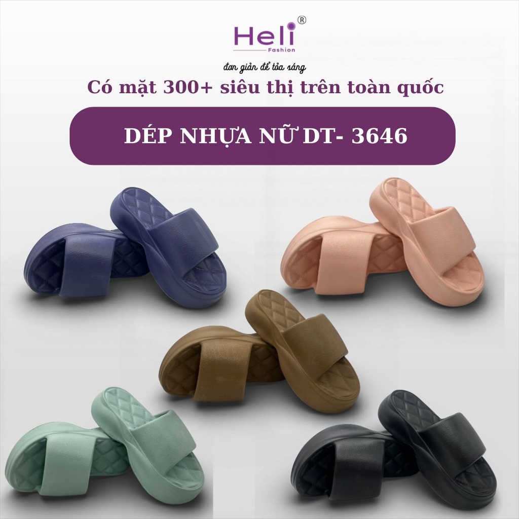 DÉP NHỰA NỮ DT- 3646