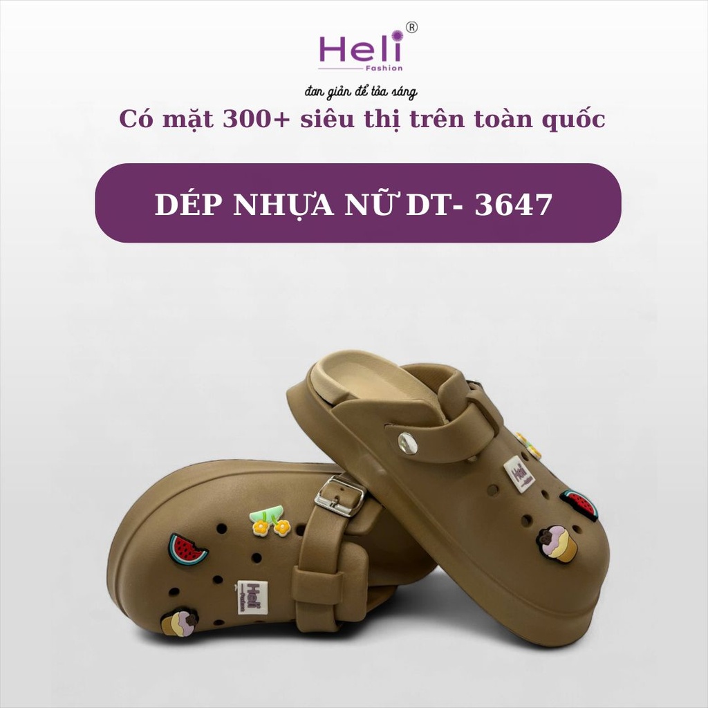 DÉP NHỰA NỮ DT- 3647