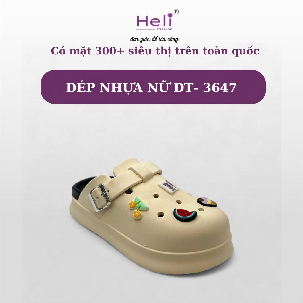 DÉP NHỰA NỮ DT- 3647