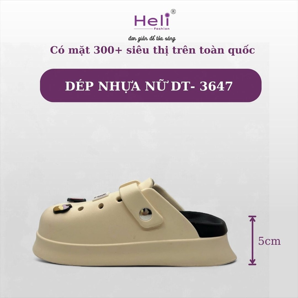 DÉP NHỰA NỮ DT- 3647