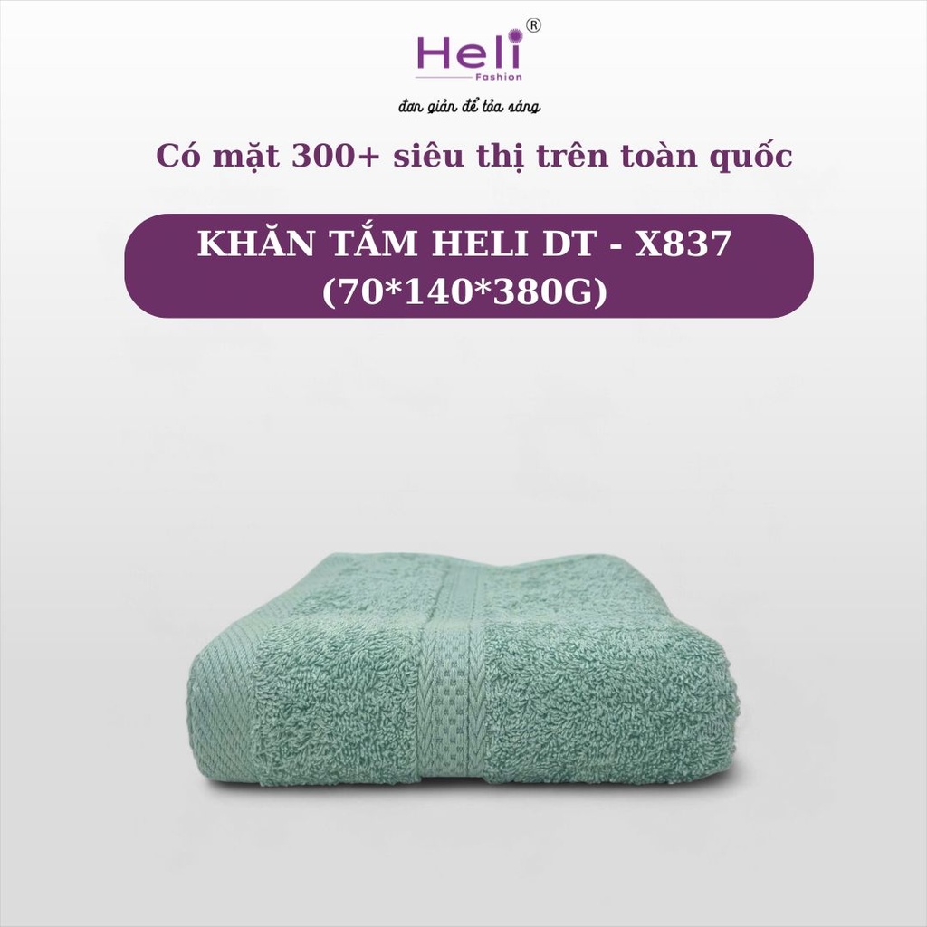 KHĂN TẮM HELI DT - X837 (70*140*380G)