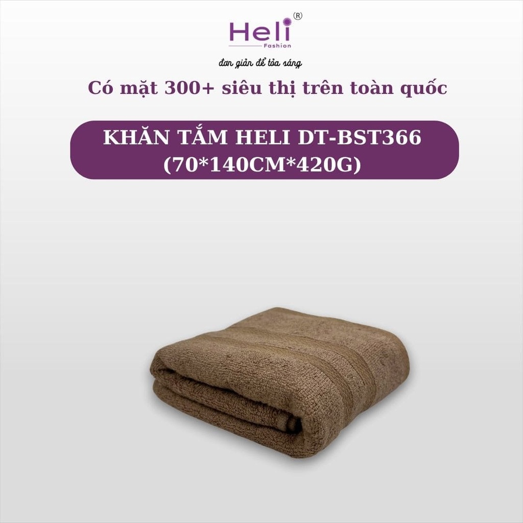 KHĂN TẮM HELI DT-BST366 (70*140CM*420G)