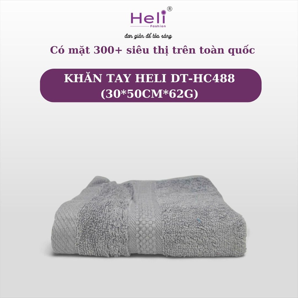 KHĂN TAY HELI DT-HC488 (30*50CM*62G)