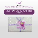 RUỘT GỐI CAO SU OVAL HELI 40*60CM