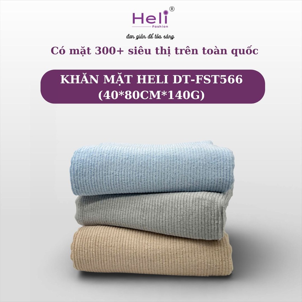 KHĂN MẶT HELI DT-FST566 (40*80CM*140G)
