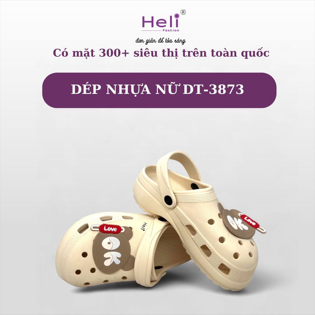 DÉP NHỰA NỮ HELI DT-3873