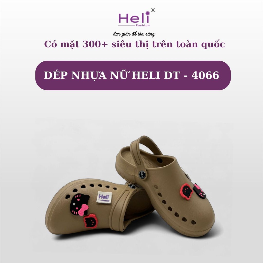 DÉP NHỰA NỮ HELI DT - 4066
