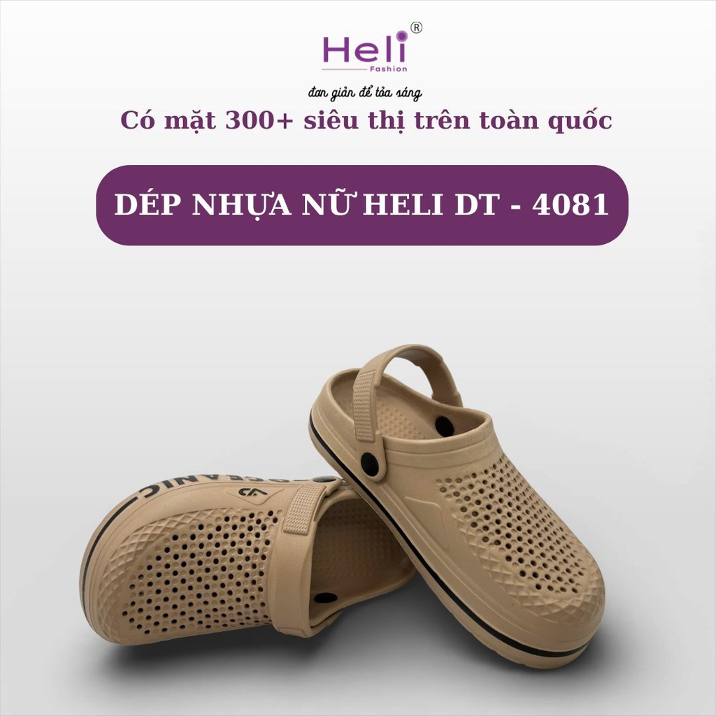 DÉP NHỰA NỮ HELI DT - 4081
