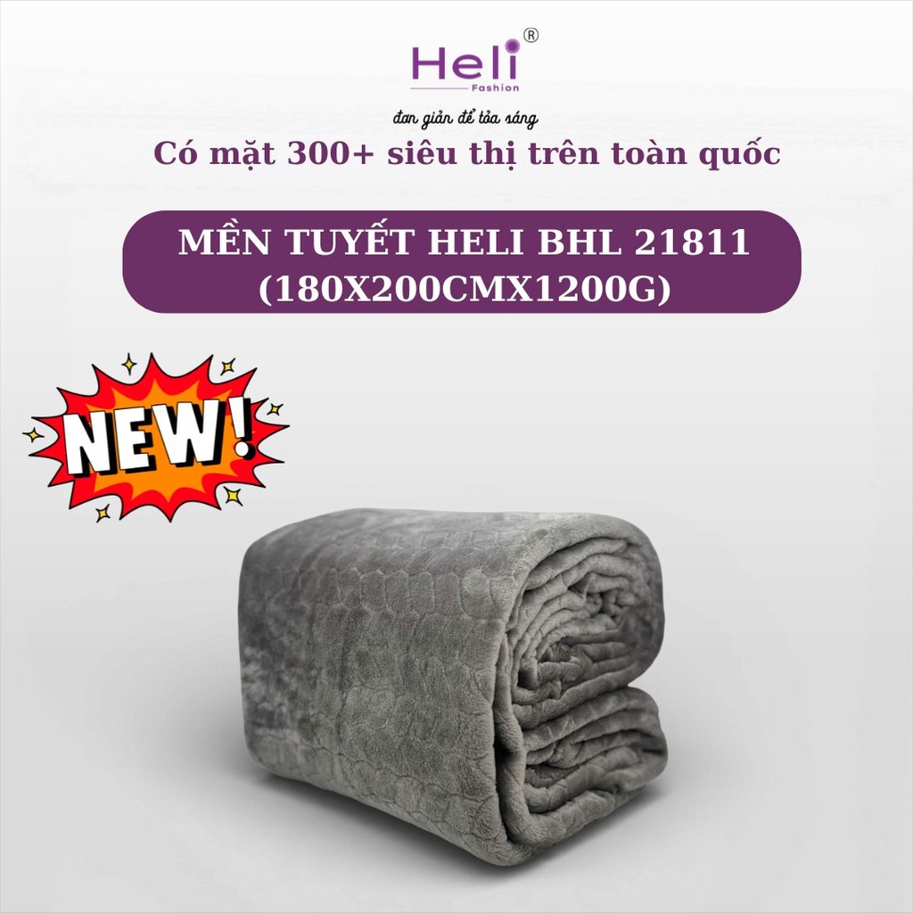 MỀN TUYẾT HELI BHL 21811 (180X200CMX1200G)