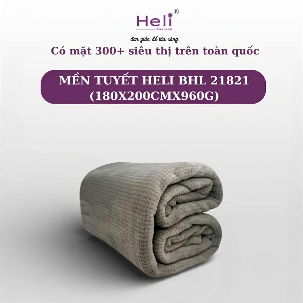 MỀN TUYẾT HELI BHL 21821 (180X200CMX960G)