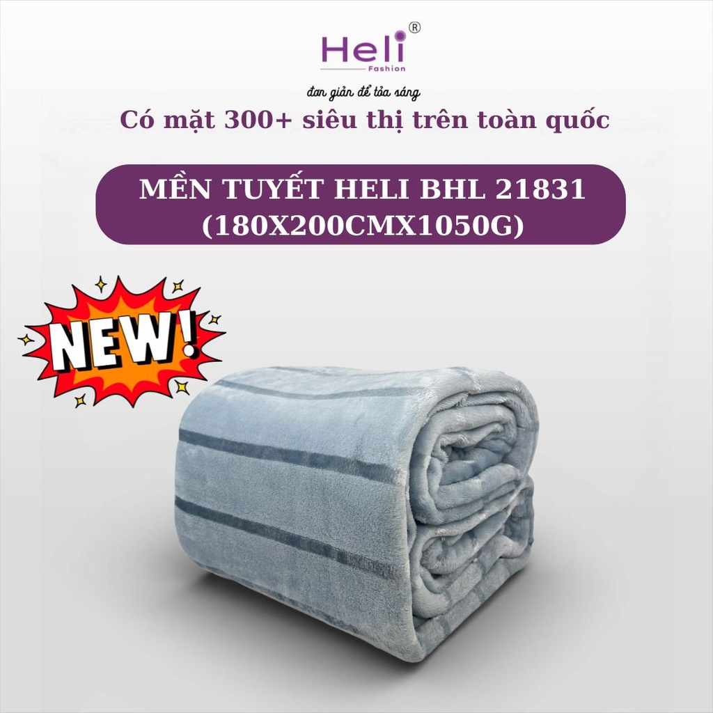 MỀN TUYẾT HELI BHL 21831 (180X200CMX1050G)