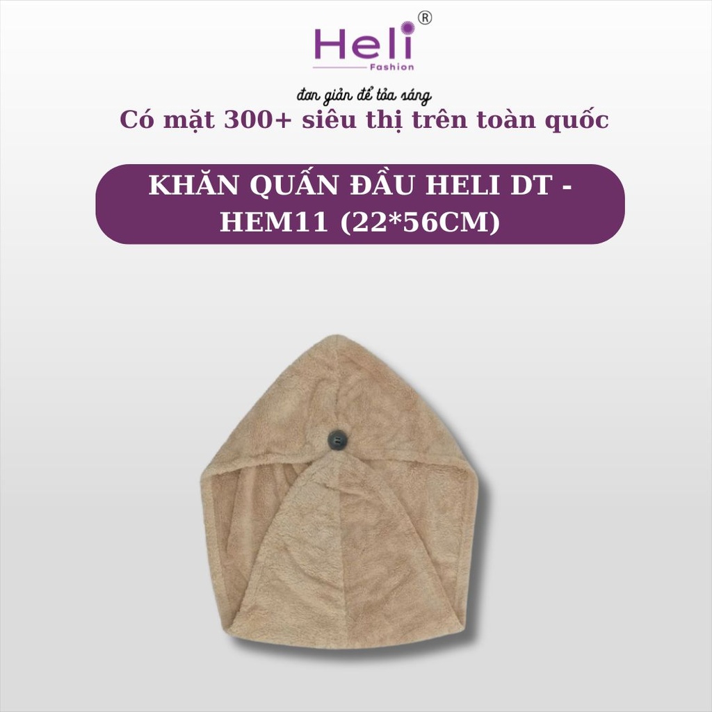 Khăn quấn đầu Diệp Tuấn DT - HEM11 (22*56cm)