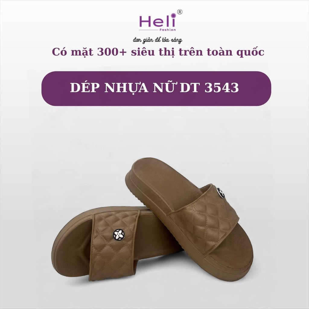 DÉP NHỰA NỮ HELI DT - 3543