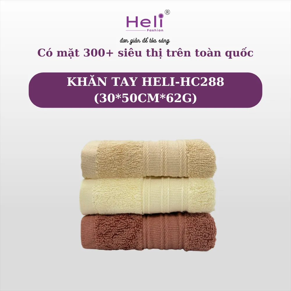 KHĂN TAY HELI-HC288 (30*50CM*62G)