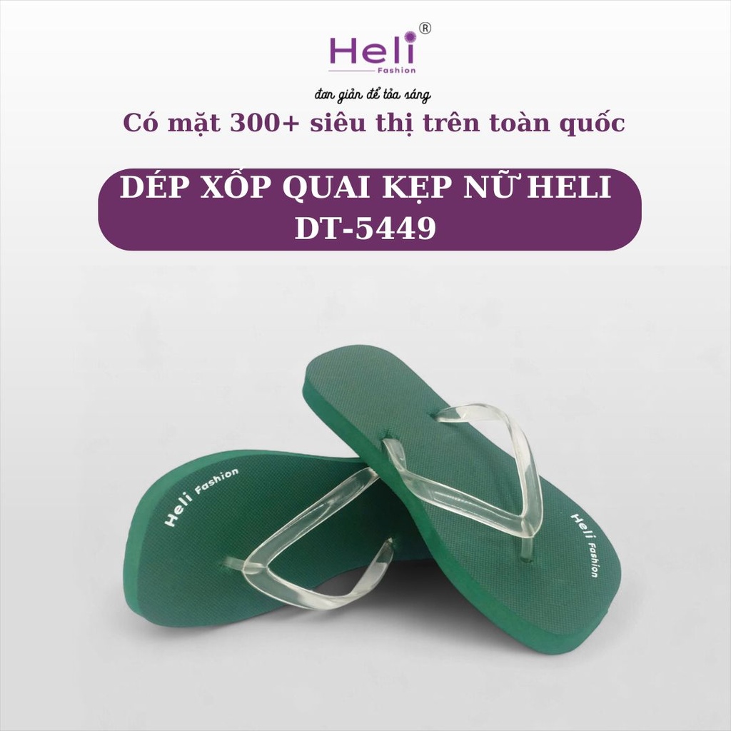 DÉP XỐP QUAI KẸP NỮ HELI DT-5449