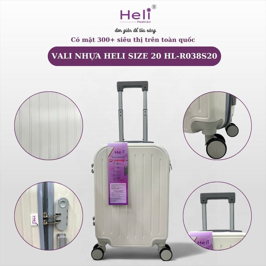 VALI NHỰA HELI SIZE 20 HL-R038S20