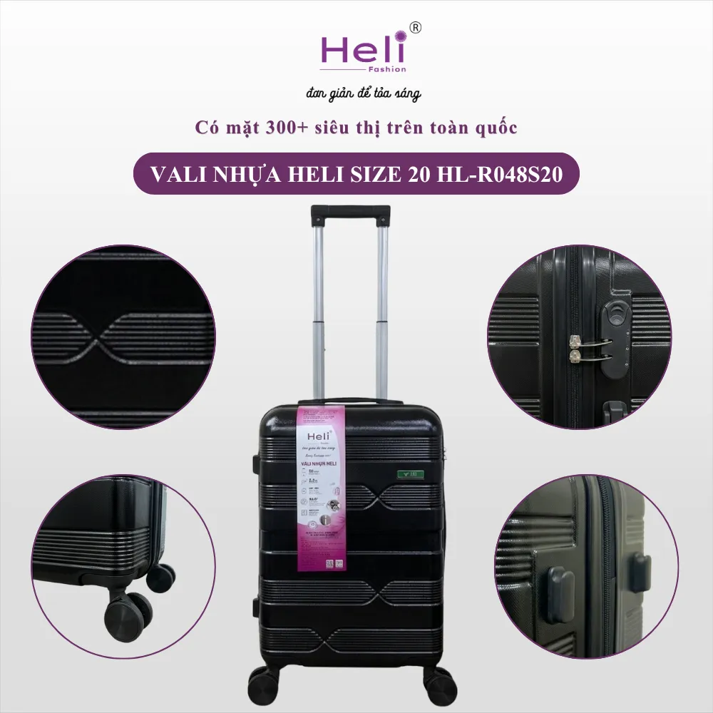 VALI NHỰA HELI SIZE 20 HL-R048S20