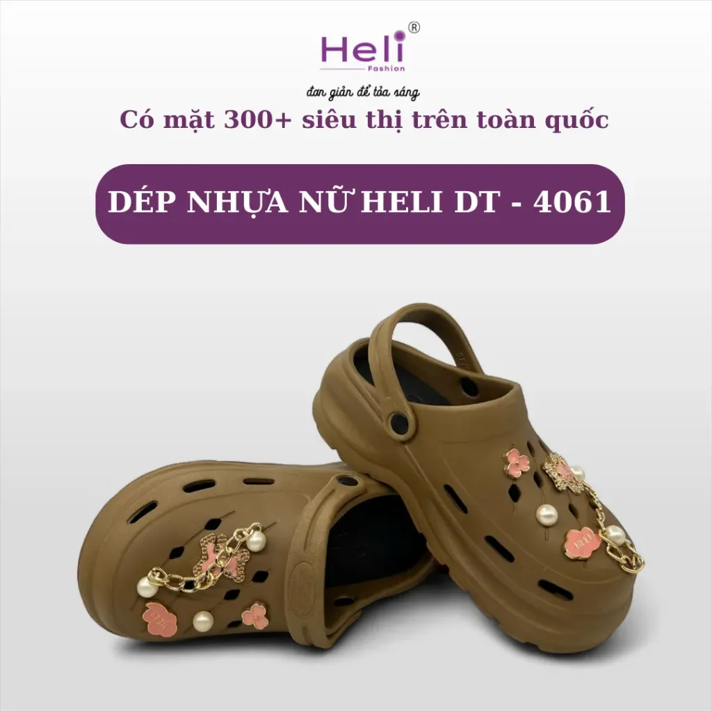 DÉP NHỰA NỮ HELI DT - 4061