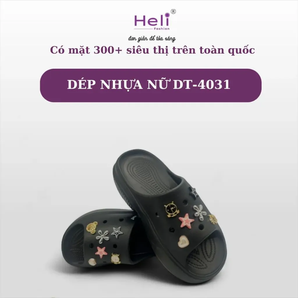 DÉP NHỰA NỮ HELI DT-4031