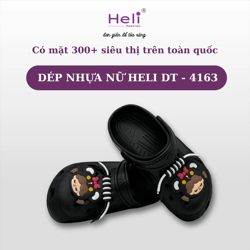 DÉP NHỰA NỮ HELI DT - 4163