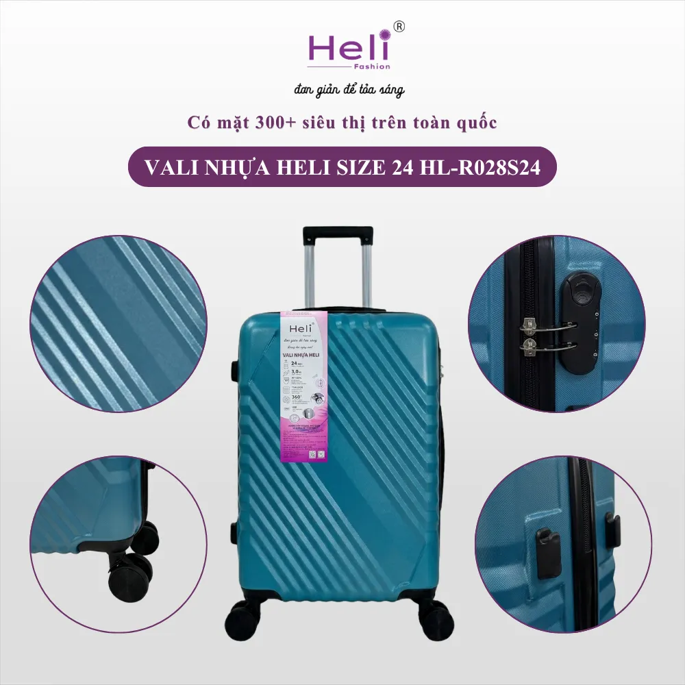 VALI NHỰA HELI SIZE 24 HL-R028S24