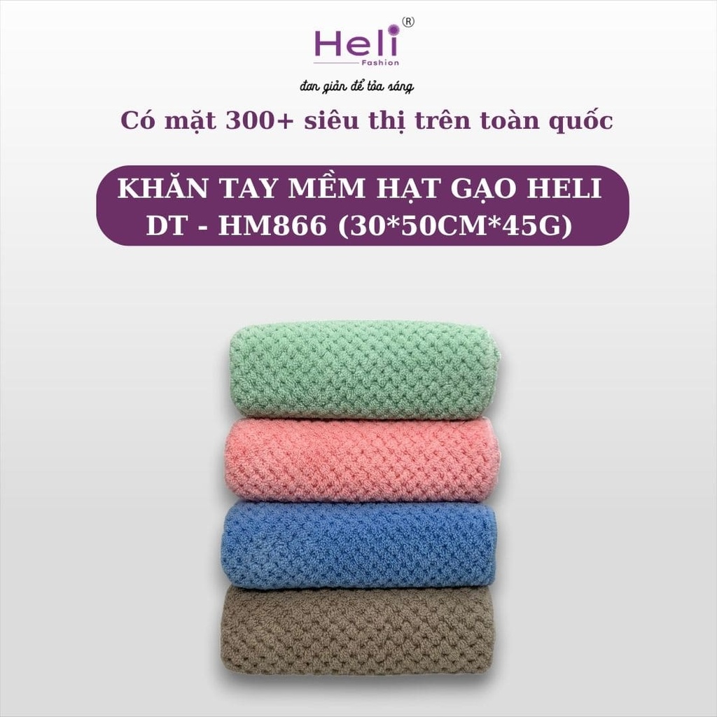 [8936175842010] KHĂN TAY HELI DT - HM866 (30*50CM*45G)