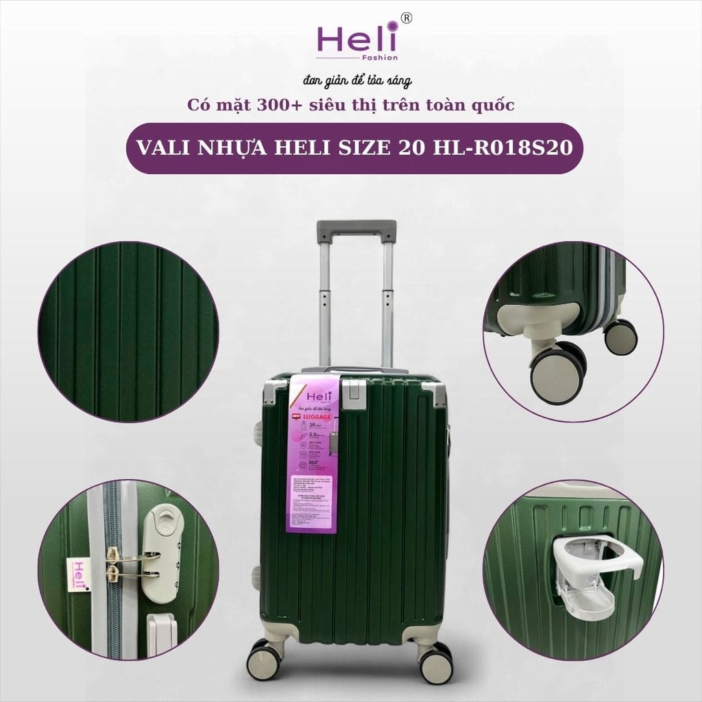 [8936175841464] VALI NHỰA HELI SIZE 20 HL-R018S20