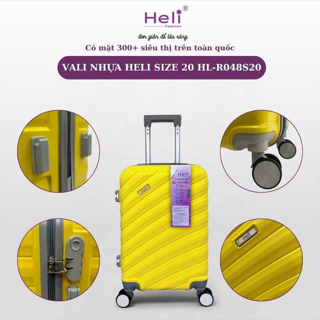 [8936175841525] VALI NHỰA HELI SIZE 20 HL-R048S20