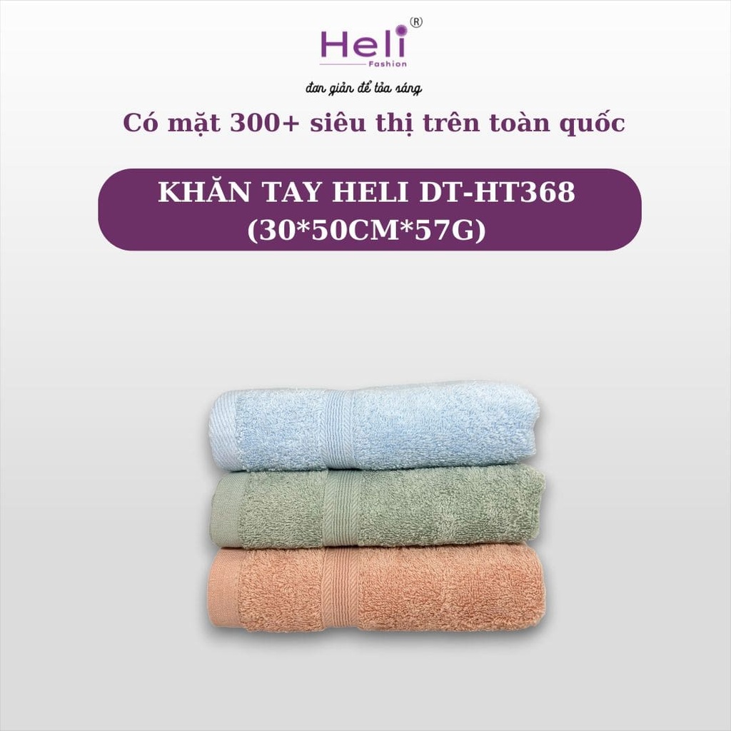 [8936175836972] KHĂN TAY HELI DT-HT368 (30*50CM*57G)
