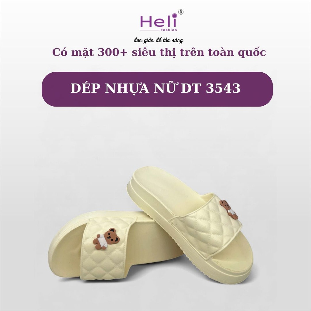 [8936175835432] DÉP NHỰA NỮ HELI DT - 3543